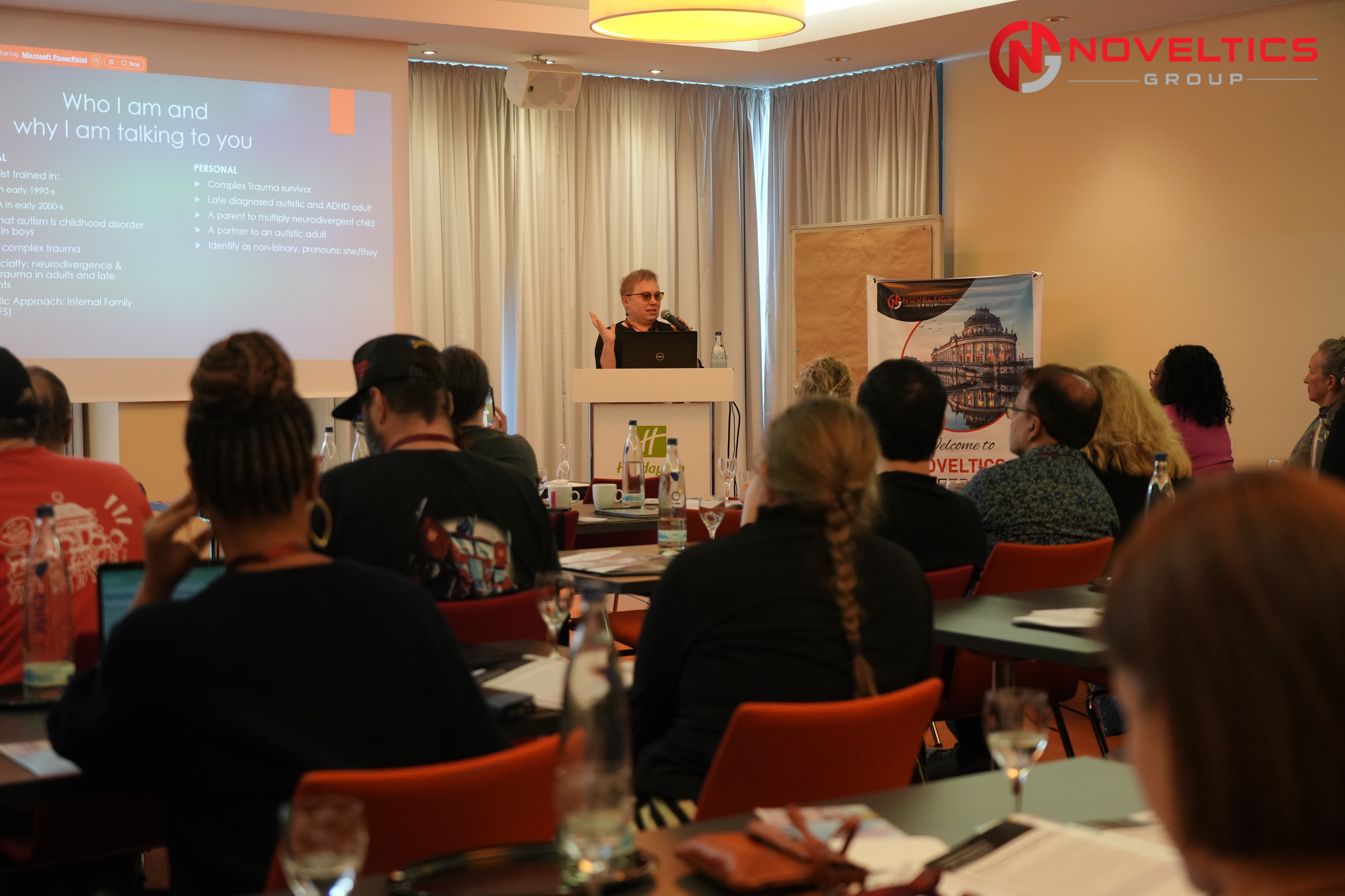 Mental Health Conference Berlin Germany Noveltics Group Irina Diyankova Presentation